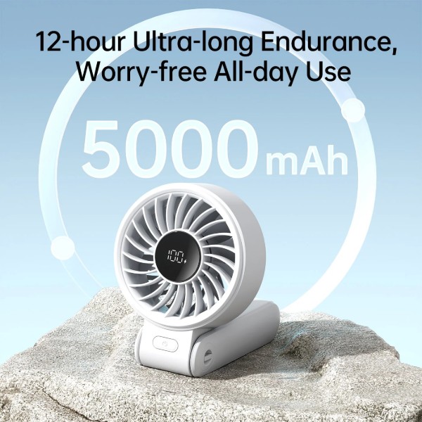 Фото - Вентилятор портативный Jisulife Handheld Fan 7 Grey